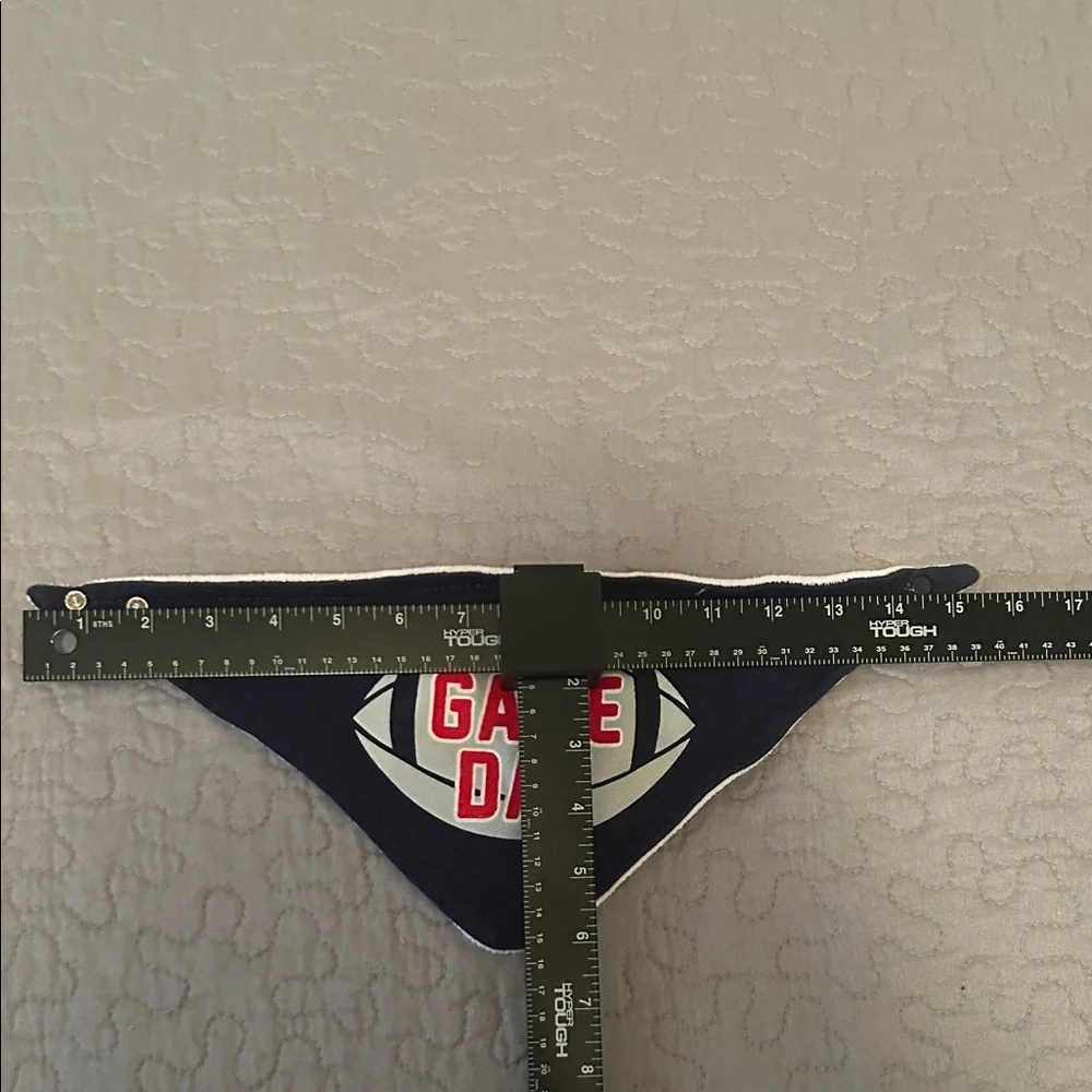 Game Day Kids Football Bib - navy and Red